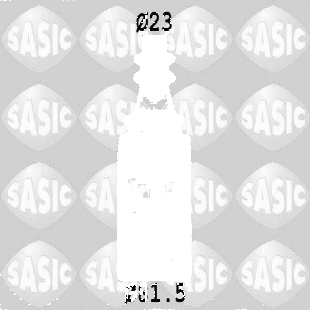 Transmission End SASIC 1904006 Bellow Set, drive shaft for ,OPEL,RENAULT