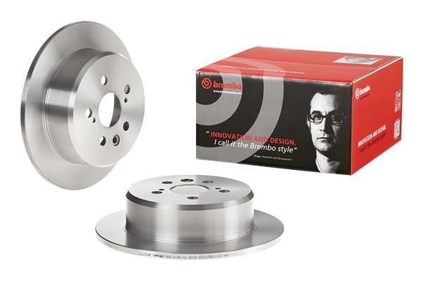 2x Brake Discs Pair Solid Rear 269mm 08.5625.10 Brembo Set 4243120090 4243120160