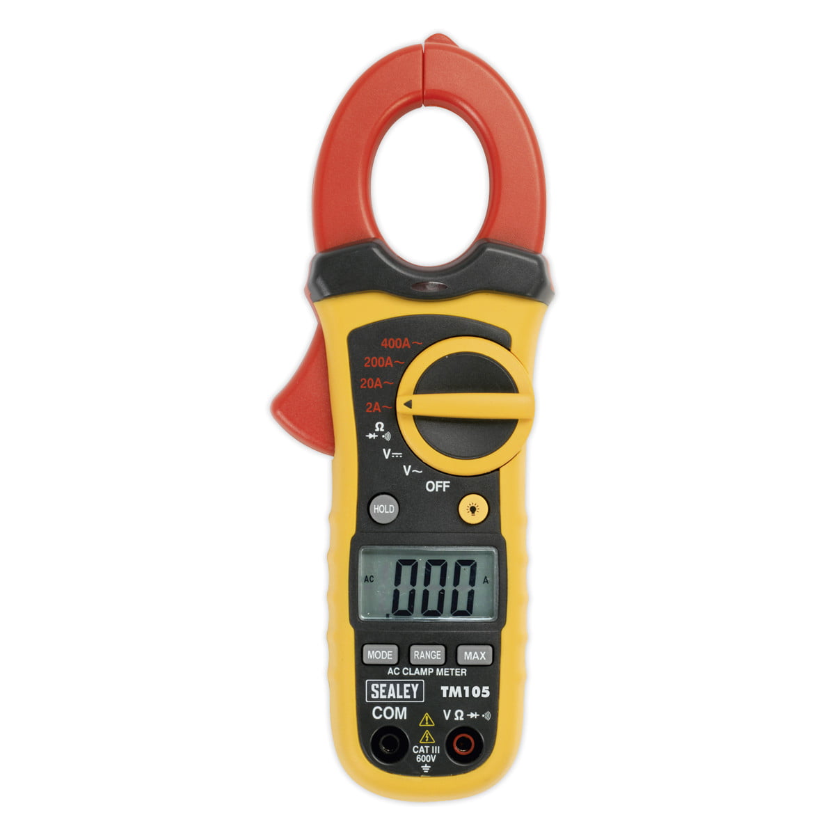 Sealey TM105 6-Function Professional Auto-Ranging Digital Clamp Meter NCV
