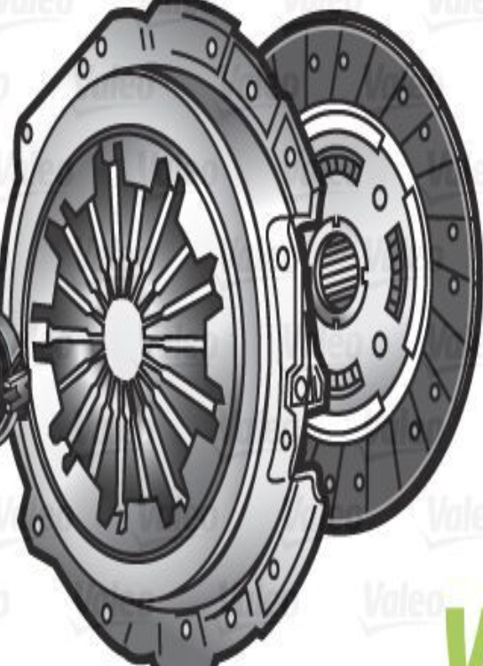 Clutch kit for vehicles with push type clutch 832566 VALEO for NISSAN CABSTAR