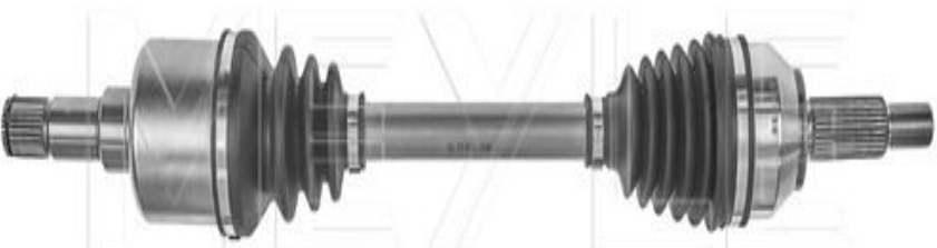 Front Left MEYLE 714 498 0055 Drive Shaft for FORD
