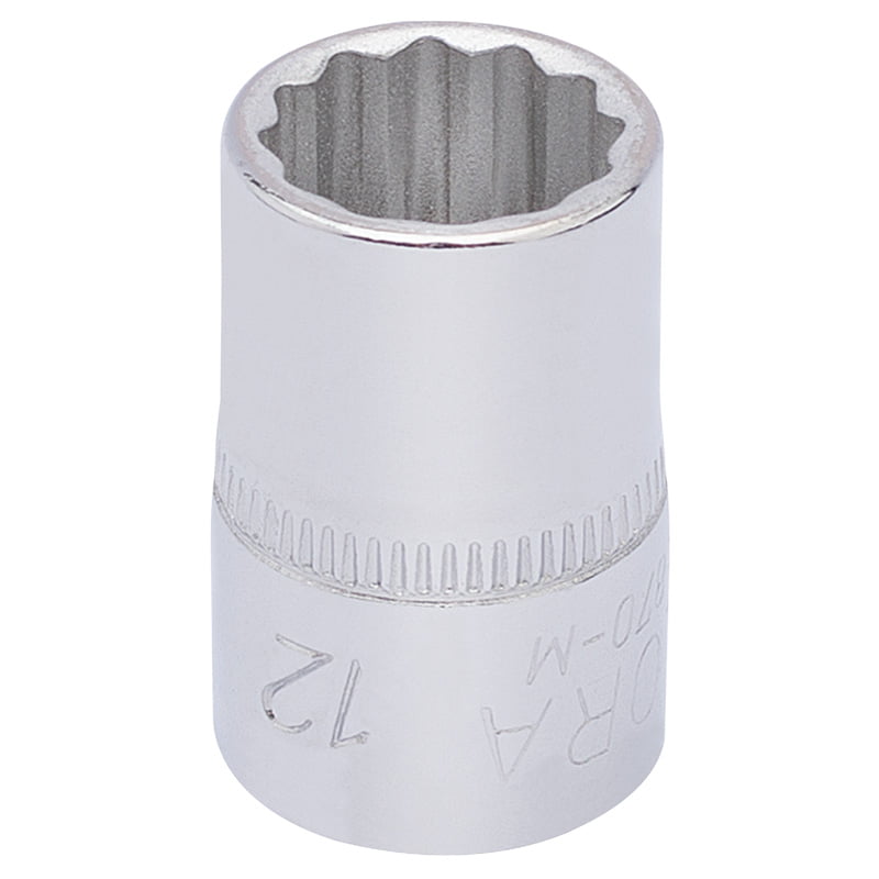 Draper 25888 Elora Bi-Hexagon Socket 3/8"" Sq Dr 12mm
