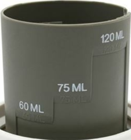 Thetford White Dump Cap With Measuring Cup For C2 C3 C4 C200 Caravan Cassette