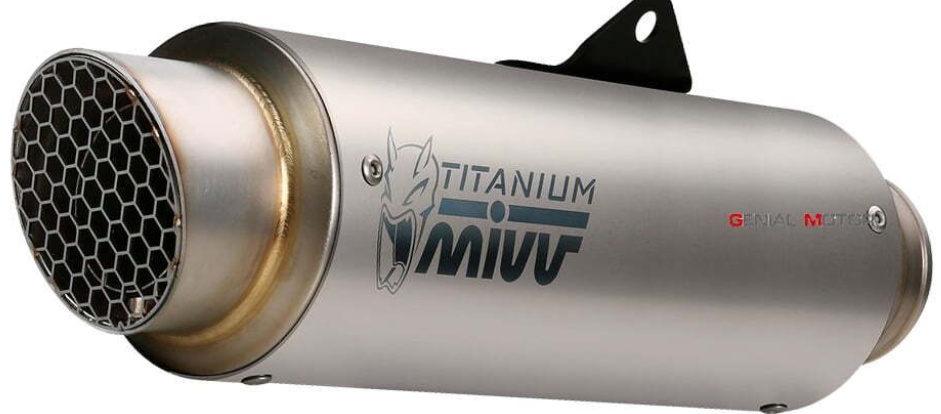 Mivv Exhaust Muffler GP PRO Titanium kat for BMW S 1000 RR 2017 > 2018
