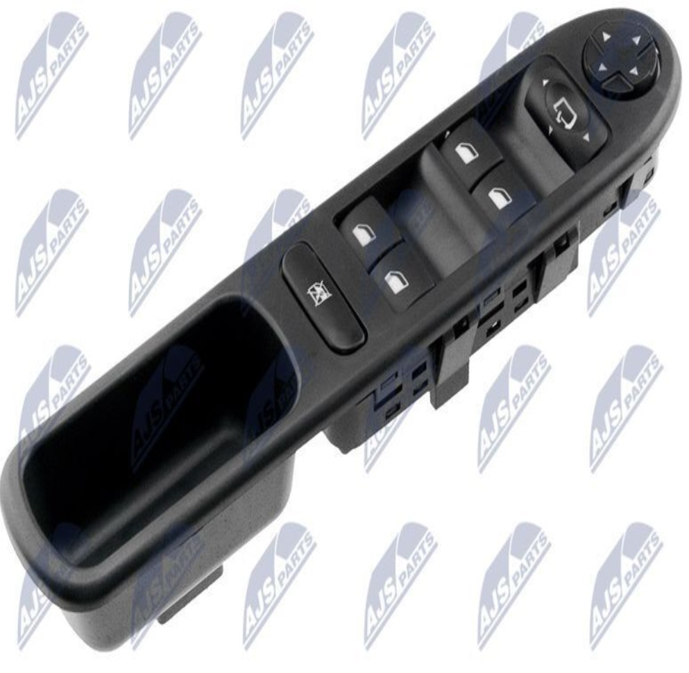 NTY EWS-PE-006 Switch, window regulator for PEUGEOT