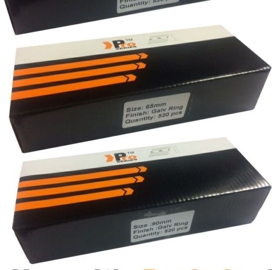 1560 MIXED (50mm,65mm,90mm) Framing Nails for DEWALT DCN692, Paslode IM350/350+