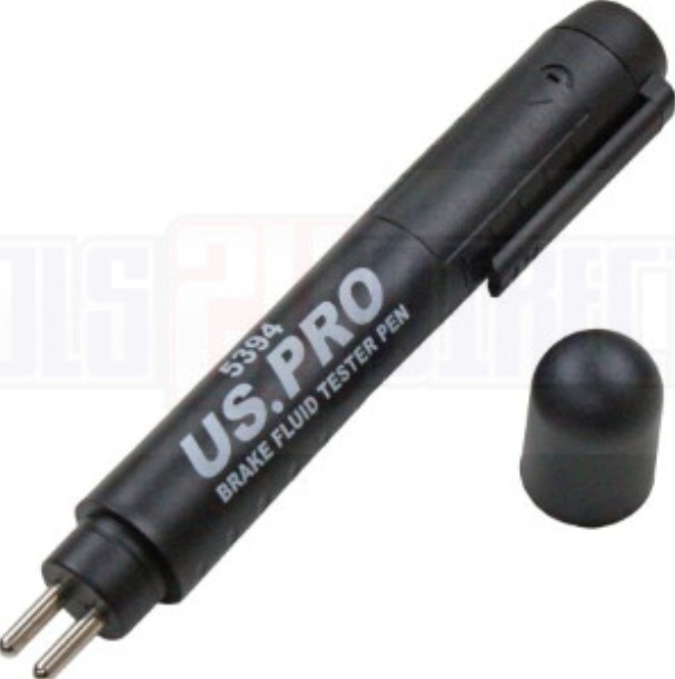 US PRO Tools Brake Fluid Tester Pen DOT 3 4 5 LED Display Test for Water 5394