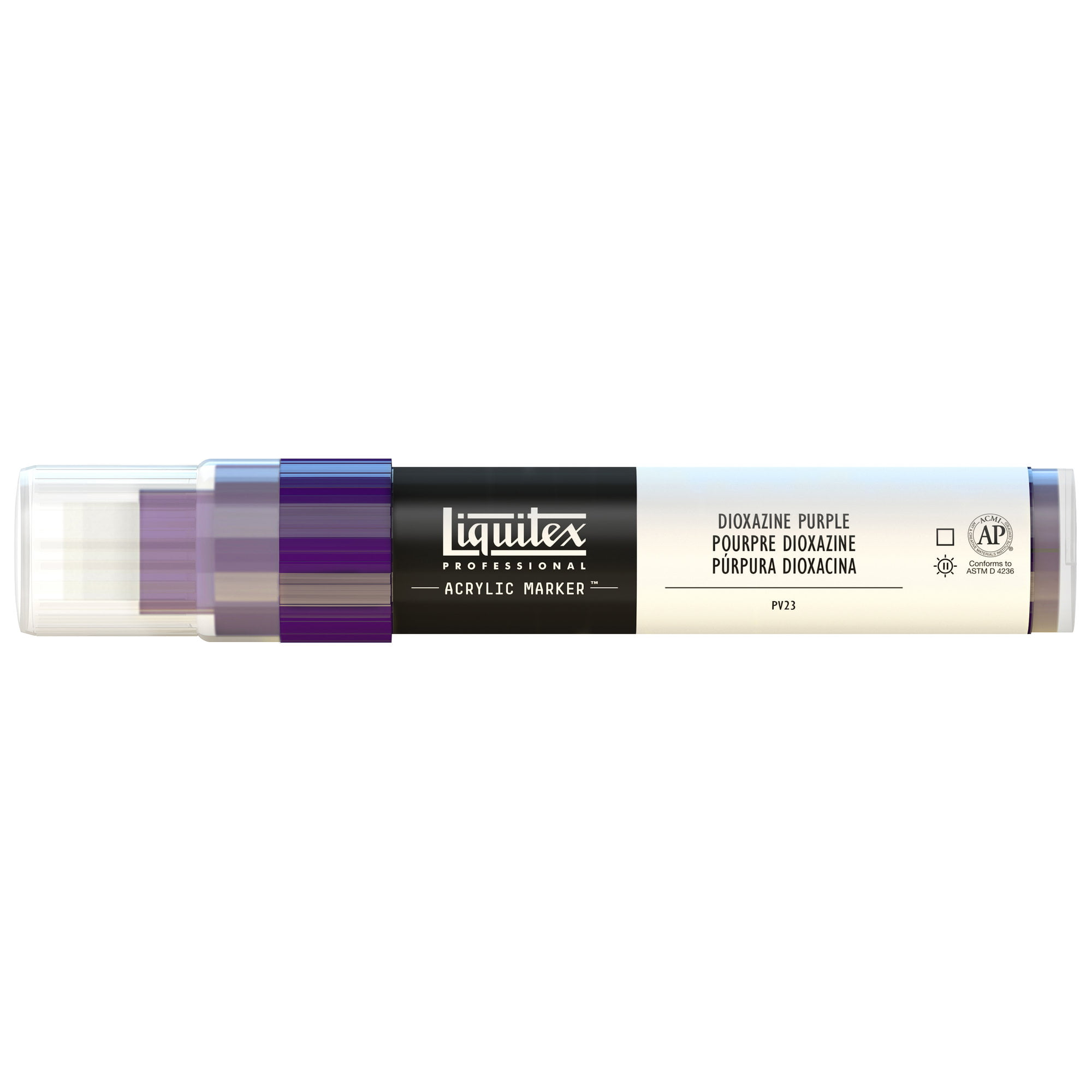 Liquitex : Professional : Marker : 15mm Wide Nib : Dioxide Purple