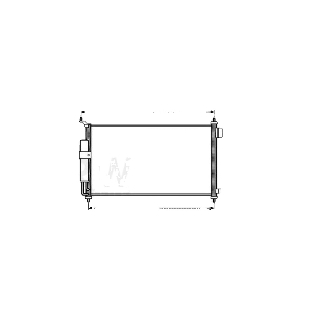 Fits AVA DN5251D AIR CONDITIONING COOLER NISSAN MICRA (2003) 1.2  ⭐UK Stock⭐