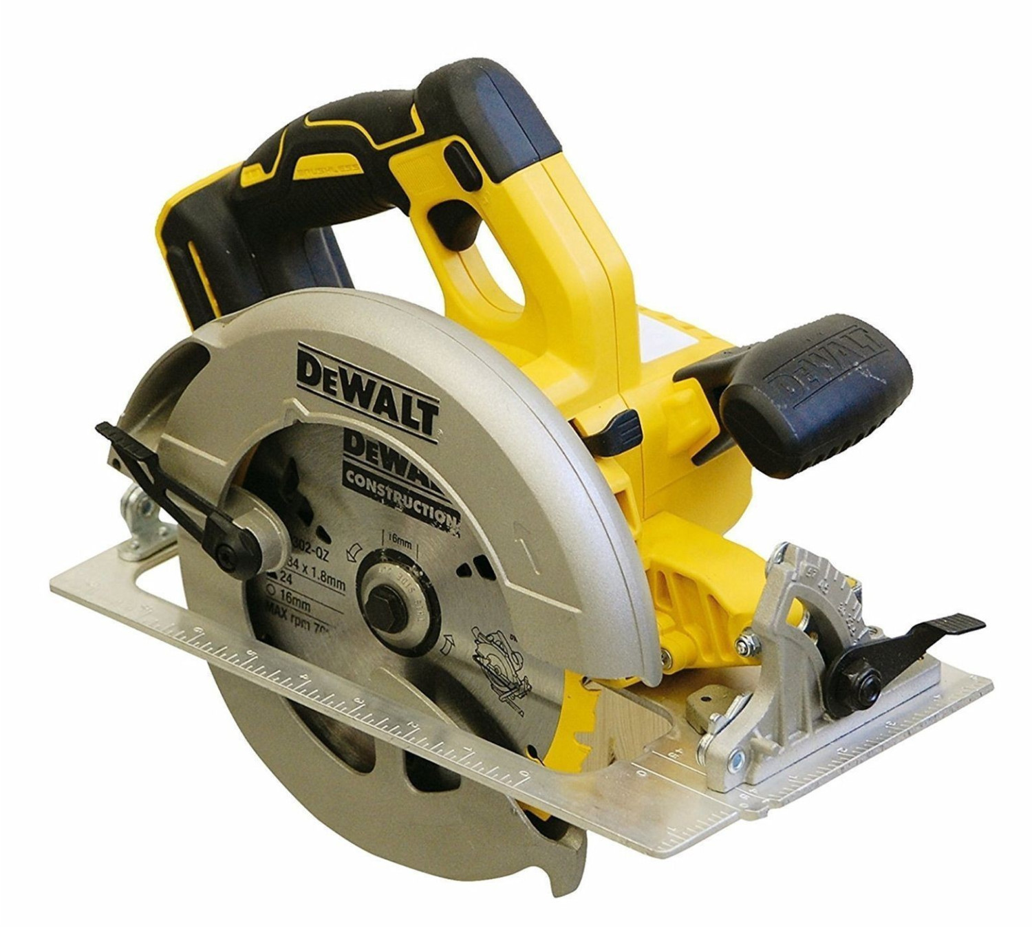 Dewalt DCS570 18V Cordless XR Brushless 184mm Circular Saw With DWST1-71195 Case