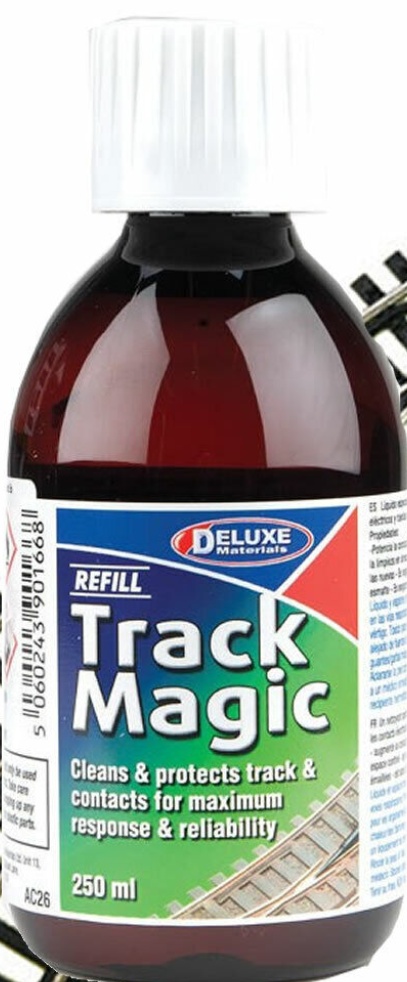 TRACK MAGIC 250ml Refill Electrical Contacts Cleaner fluid AC26 Deluxe Materials