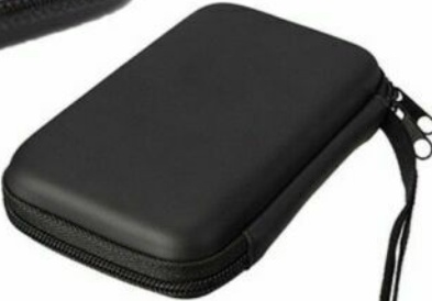 Pouch For Case Zipper HDD WD Hard 2.5"" Black Protection Disk Seagate Drive Bag