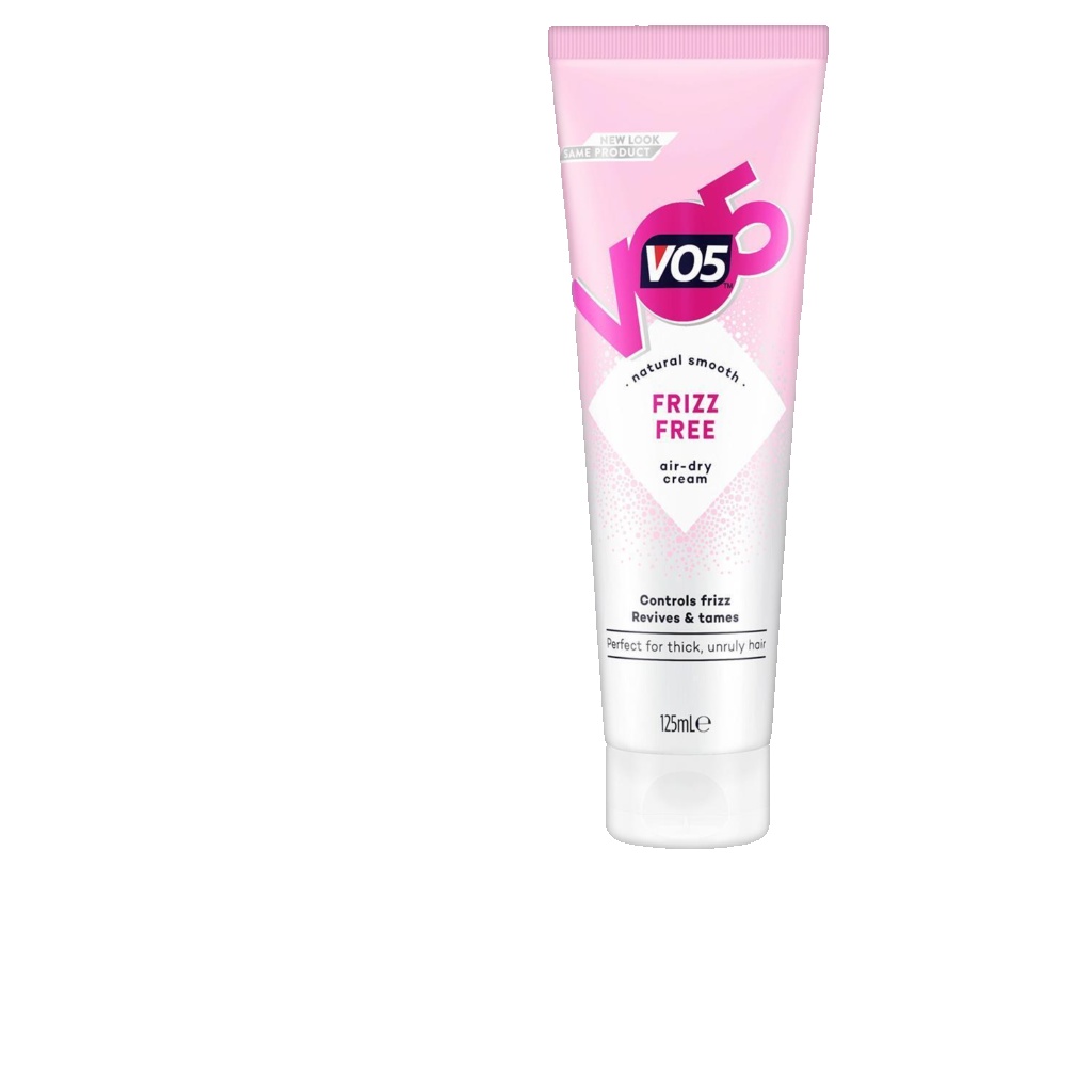 VO5 Frizz Free Air-Dry Hair Cream - Lightweight & Non-Greasy Styling 121g, 4Pack