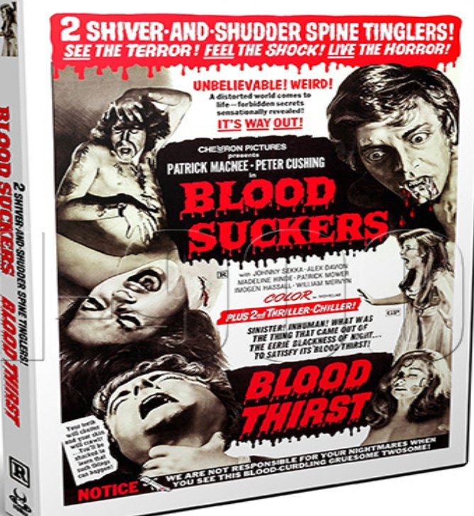 Blood Suckers + Blood Thirst (1971) Two Horror Movies on DVD