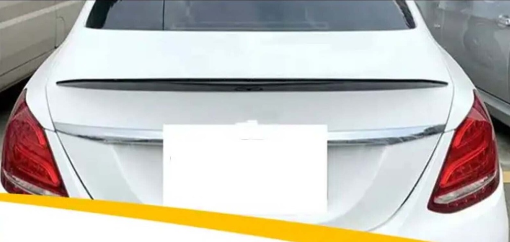 Rear Trunk Boot Spoiler Gloss Fits Mercedes C-Class W205 2014-2021 New