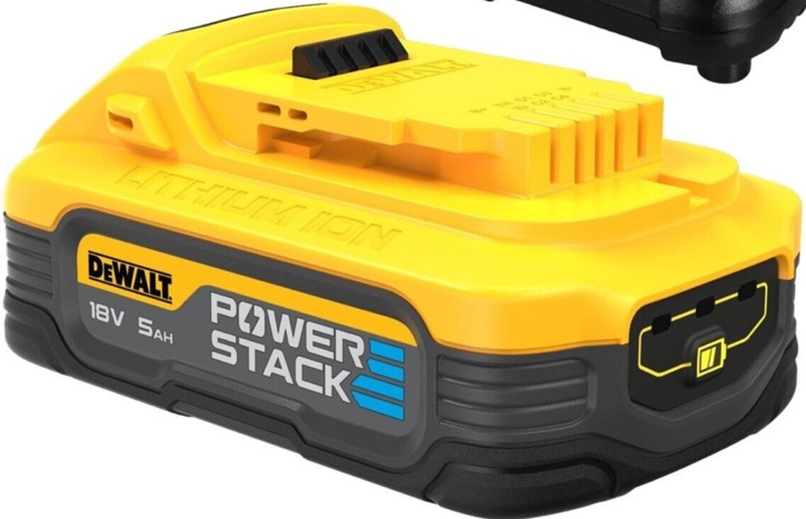 DeWalt DCBP518-XJ 18v 5.0ah Compact Powerstack Battery Pack + DCB115 Charger