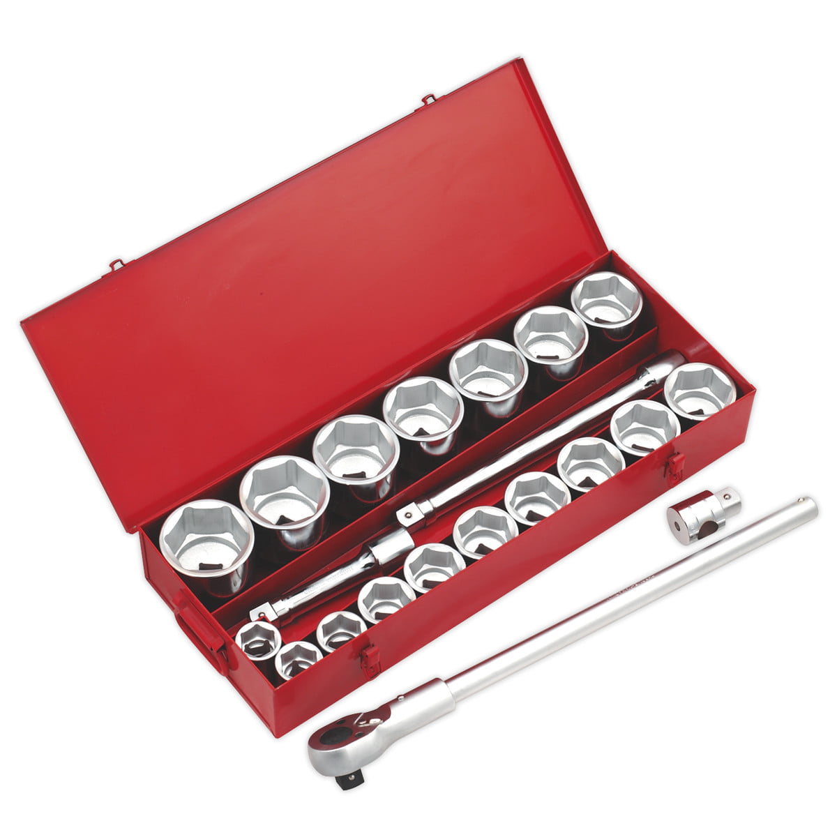 Sealey AK261 Premier Socket Set 1""Sq Drive 22pc