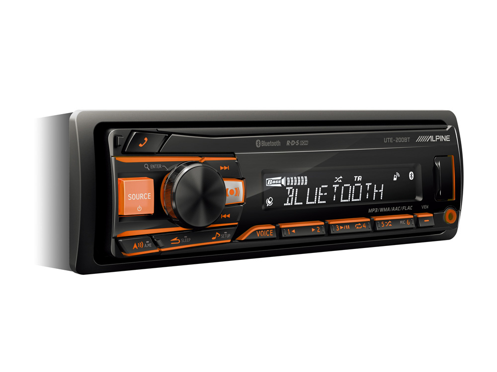 Alpine UTE-200BT Car Radio Digital Media Receiver with Advanced Bluetooth NEW . - Image 4