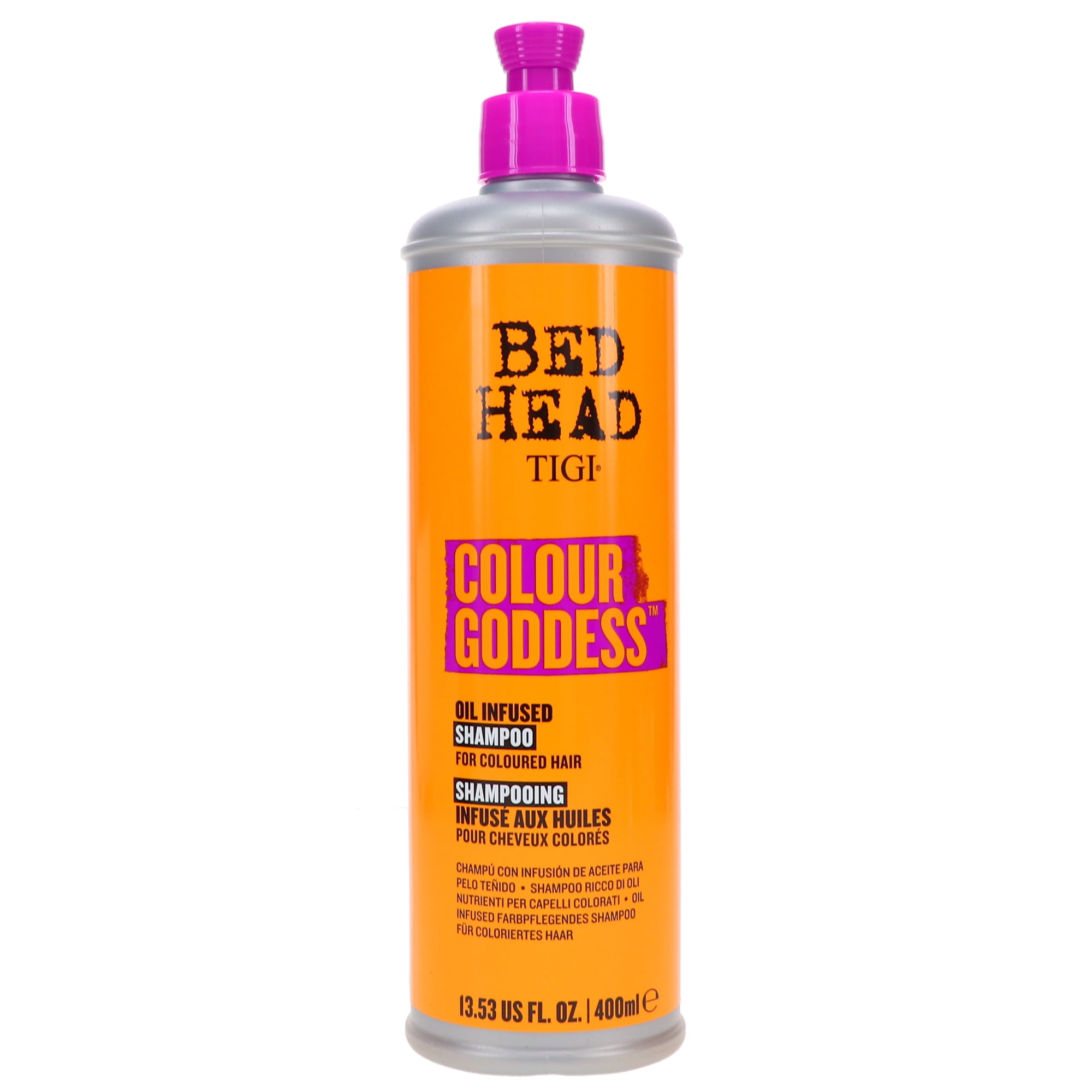 Bed Head by TIGI Colour Goddess Shampoo For Coloured Hair 400ml, 2pk