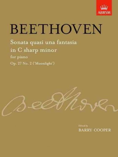 Sonata quasi una fantasia in C sharp minor, Op. 27 No. 2 ('Moonlight')
