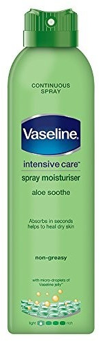 Vaseline Intensive Care Aloe Soothe Spray Moisturiser 190Ml