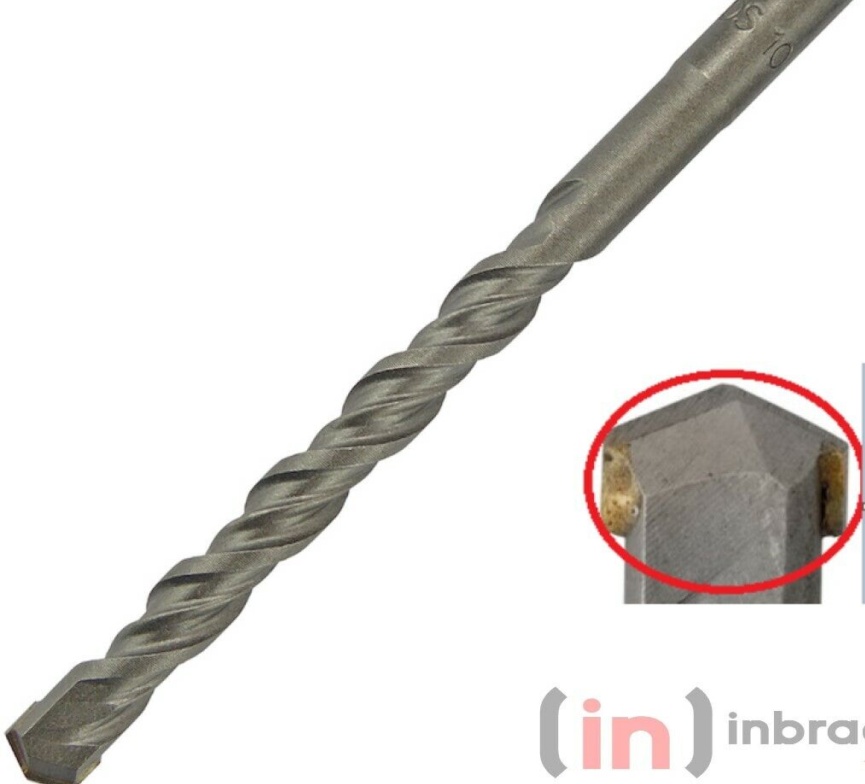10mm Masonary Drill Bit SDS+ Ideal For TV Bracket install Satellite Carbide Tip