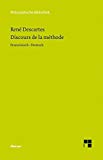 Discours de la mthode by Rene Descartes PAPERBACK 9783787321483
