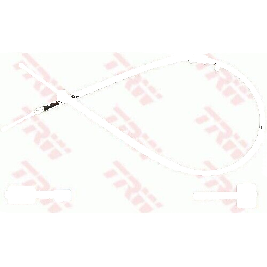 Left Rear TRW-OE GCH2615 Cable Pull, parking brake for FIAT