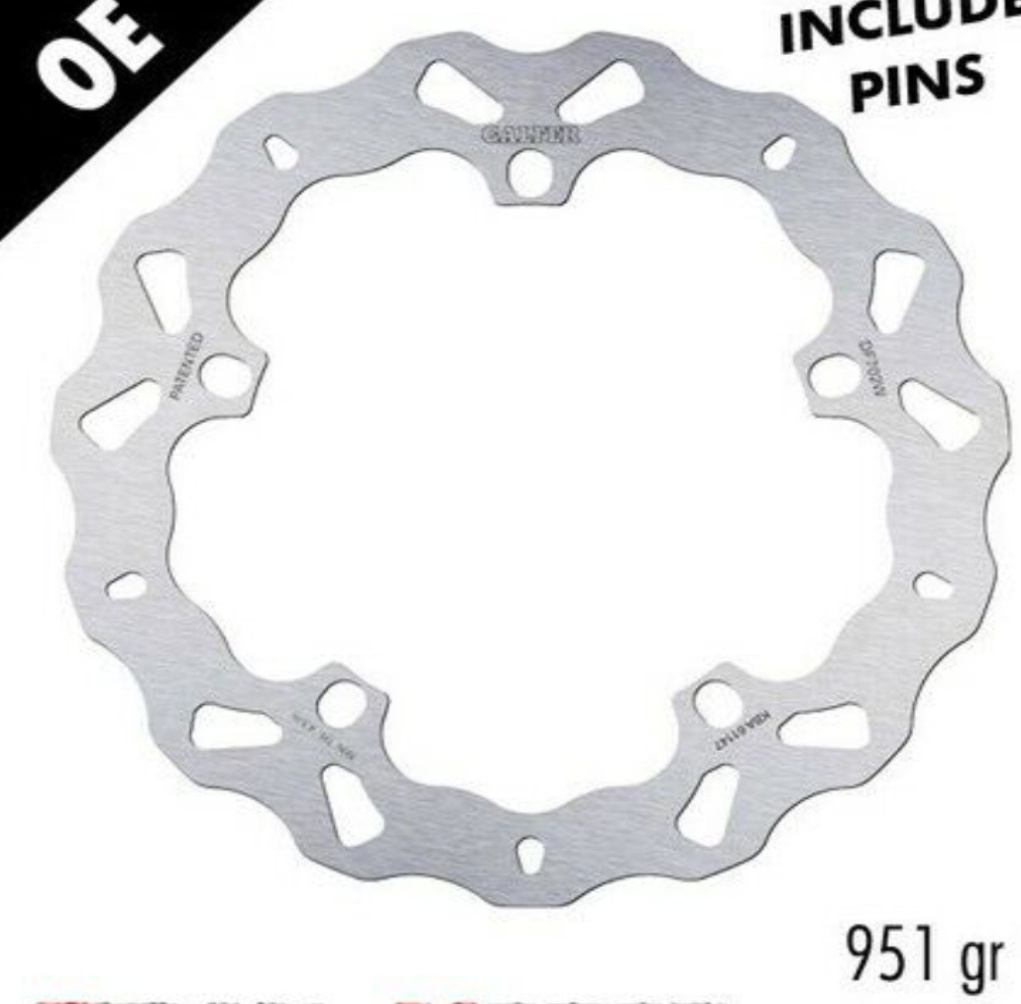 Galfer Front Brake Disc WAVE FIXED 305x4.5mm BMW R 1200 GS LC ADVENTURE 2013