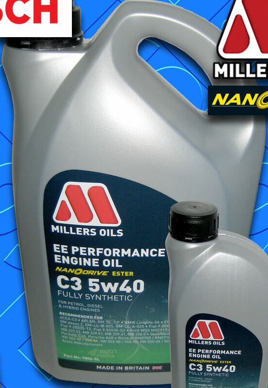 SERVICE KIT MINI COUNTRYMAN PACEMAN 1.6 D R60 R61 OIL FILTER +5w40 EE NANO OIL
