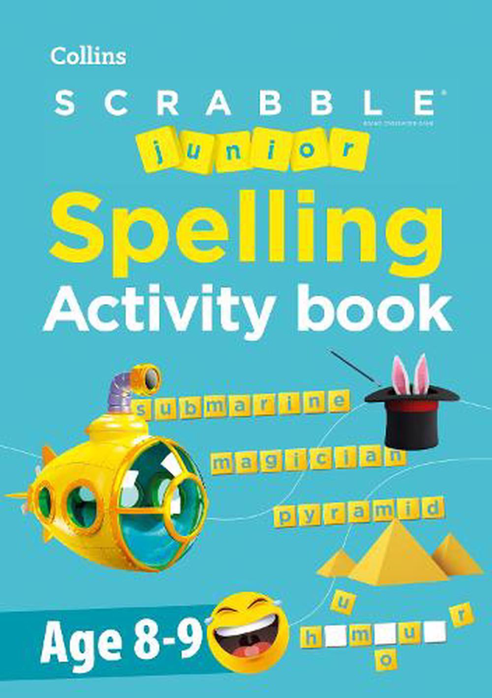 SCRABBLE Junior Spelling Activity Book Age 8-9 by Collins S... - - Image 5