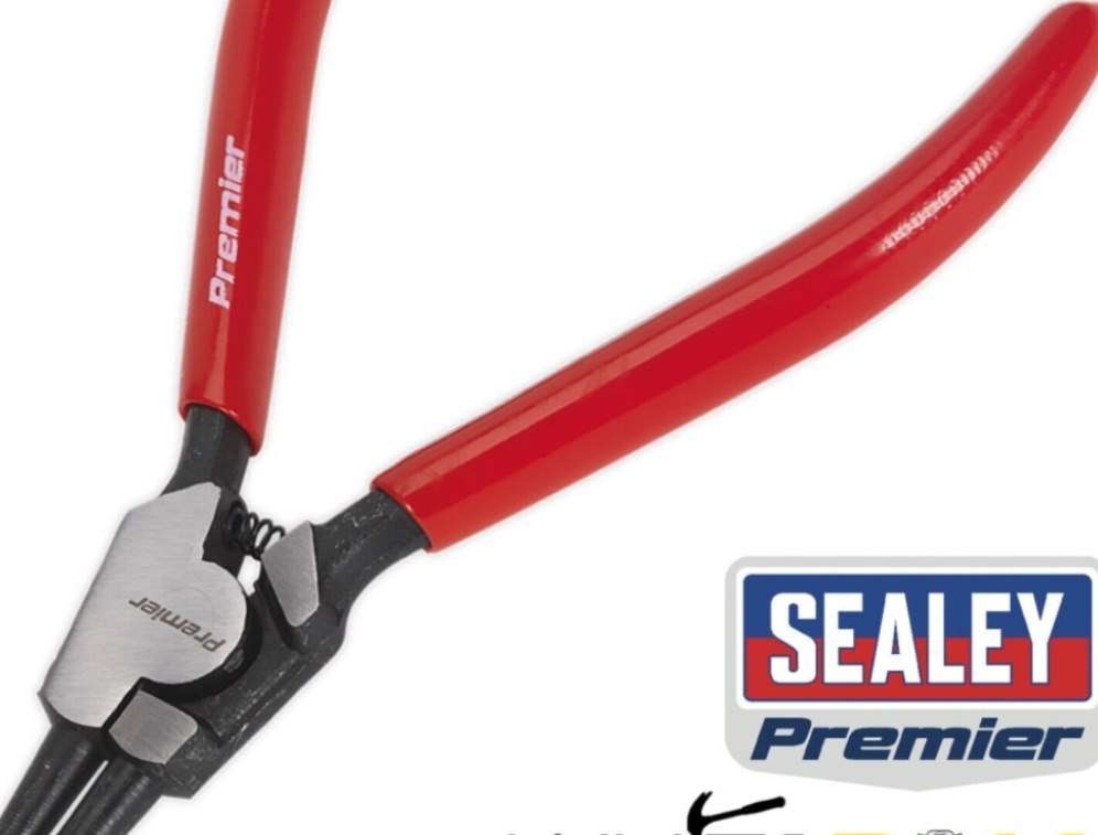 Sealey Circlip Pliers External Bent Nose 180mm - Part No. AK84541 - Image 4