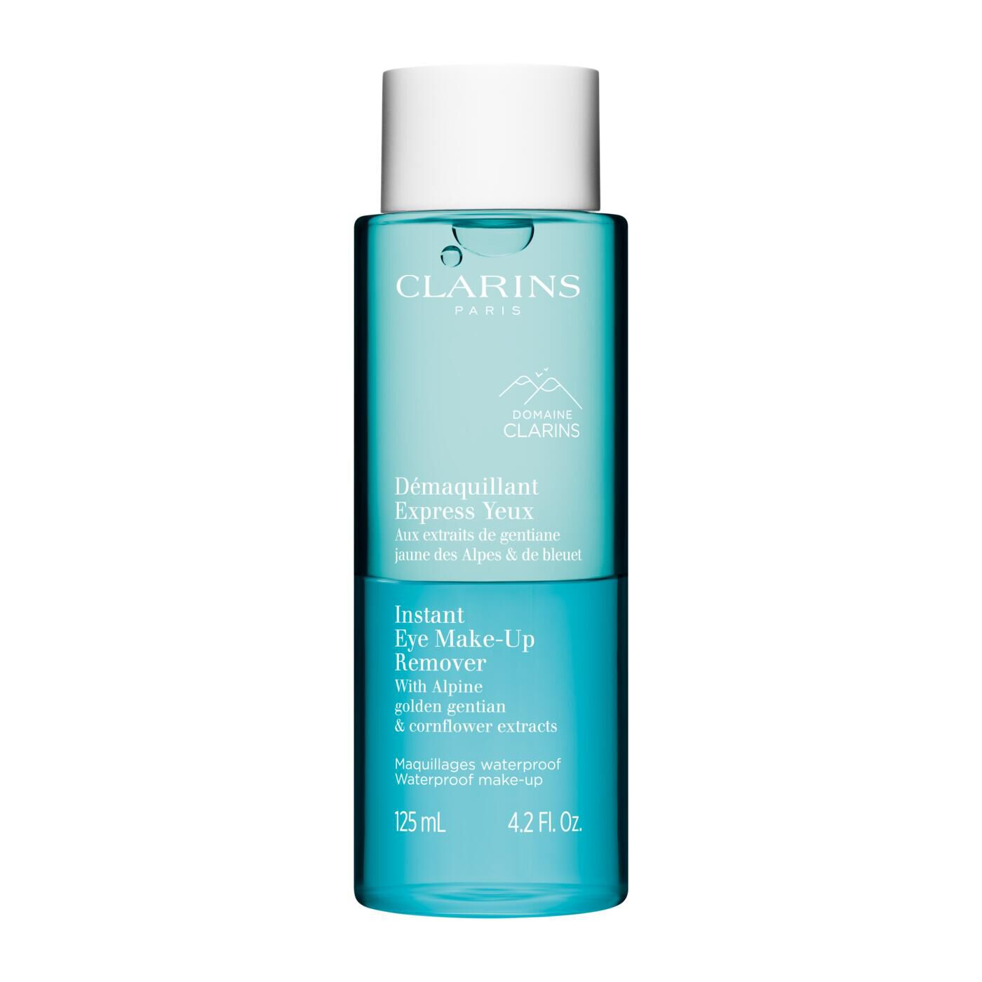 Clarins Damen Gesichtsreinigung, Instant Eye Make-Up Remover (Make-Up Entferner, 125 Ml)