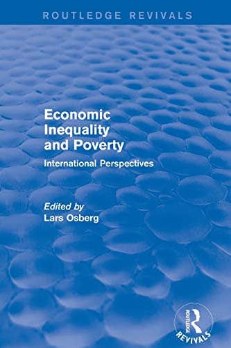 Economic Inequality and Poverty: International Perspectives - 9781138896376
