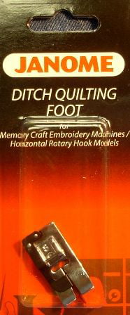 JANOME Sewing Machine DITCH QUILTING FOOT Cat B + C 200341002 Patchwork stitch