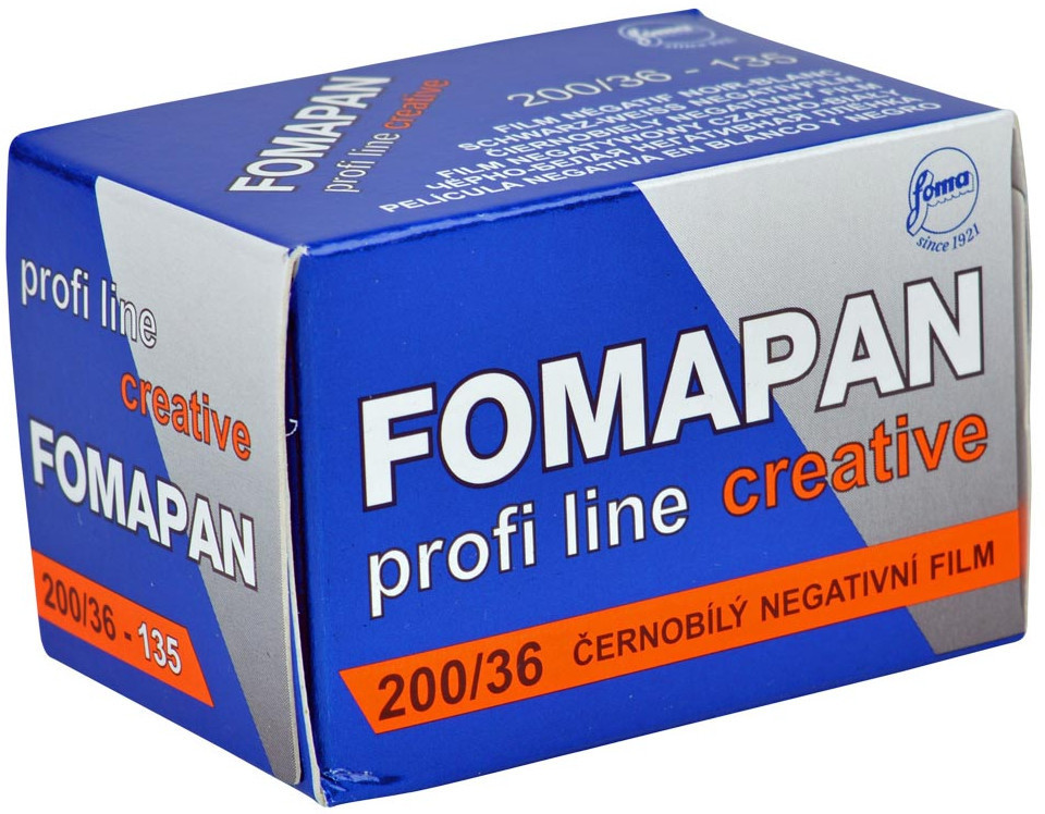 3 x Fomapan Creative 200 35mm 36exp Black & White Camera Film by 1st CLASS POST
