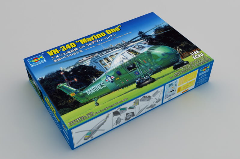 TRU02885 - Trumpeter 1:48 - VH-34D 'Marin One' (Re-Edition)