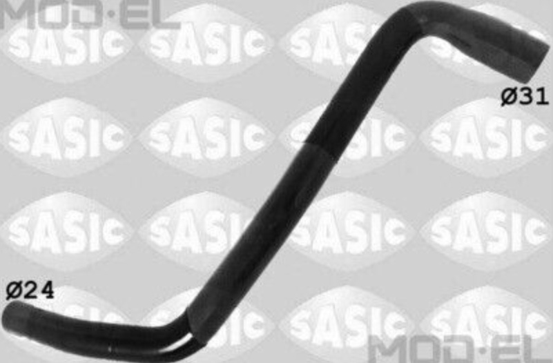 Lower SASIC 3400136 Radiator Hose for CITROËN,DS,PEUGEOT