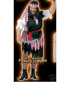 Ladies Deluxe Pirate XL Costume