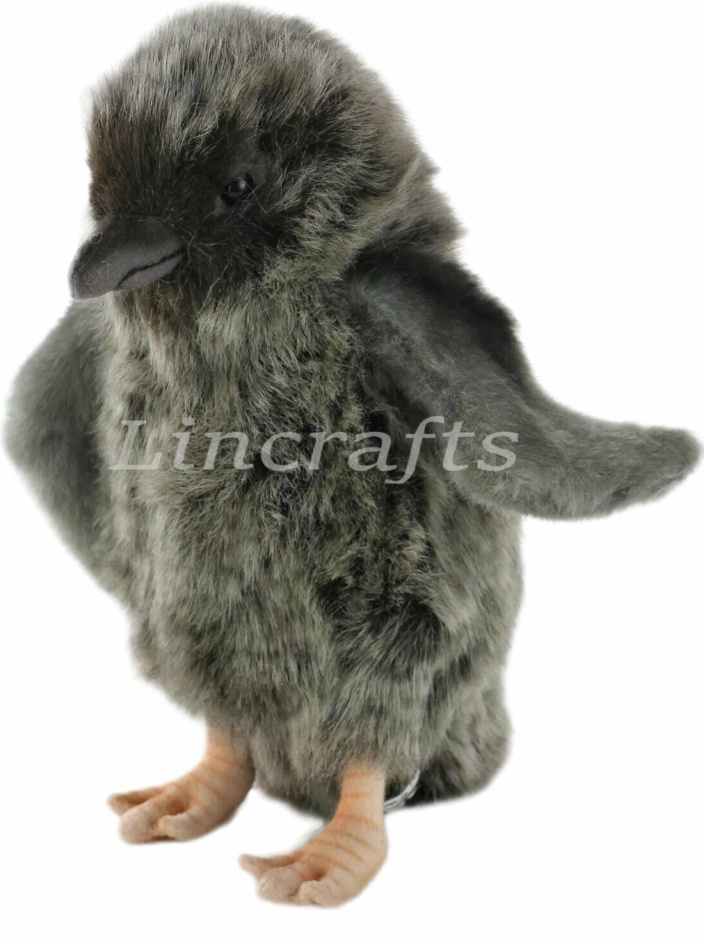 Hansa Adelie Penguin Chick 5206 Soft Toy Sold by Lincrafts UK Est.1993