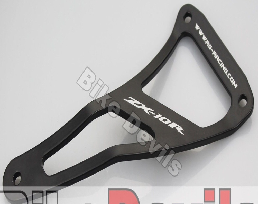 Kawasaki ZX10-R ZX10R 2011-2024 R&G racing black exhaust hanger bracket