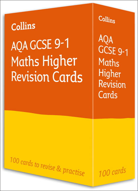 AQA GCSE 9-1 Maths Higher Revision Cards