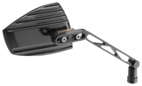 Highsider Pro Wave Handlebar Mirror Black/Gold For Motorcycle Parts