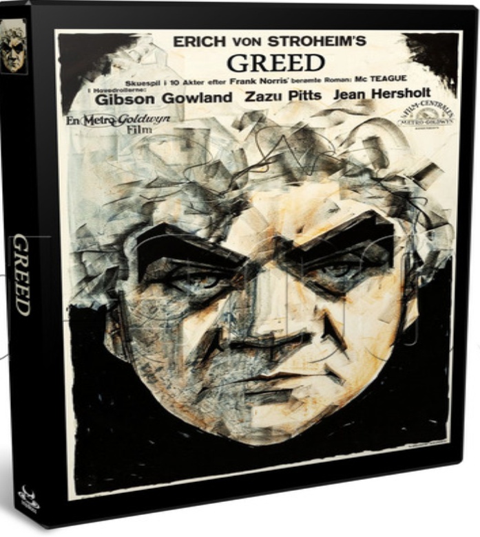 Greed (1924) Erich von Stroheim Drama, Thriller Movie on DVD