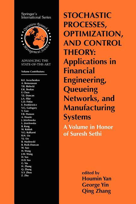 Stochastic Processes, Optimization, and Control Theory: Appli... - 9781441941480