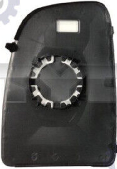 Left TYC 309-0072-1 Mirror Glass, outside mirror for CITROËN,FIAT,PEUGEOT