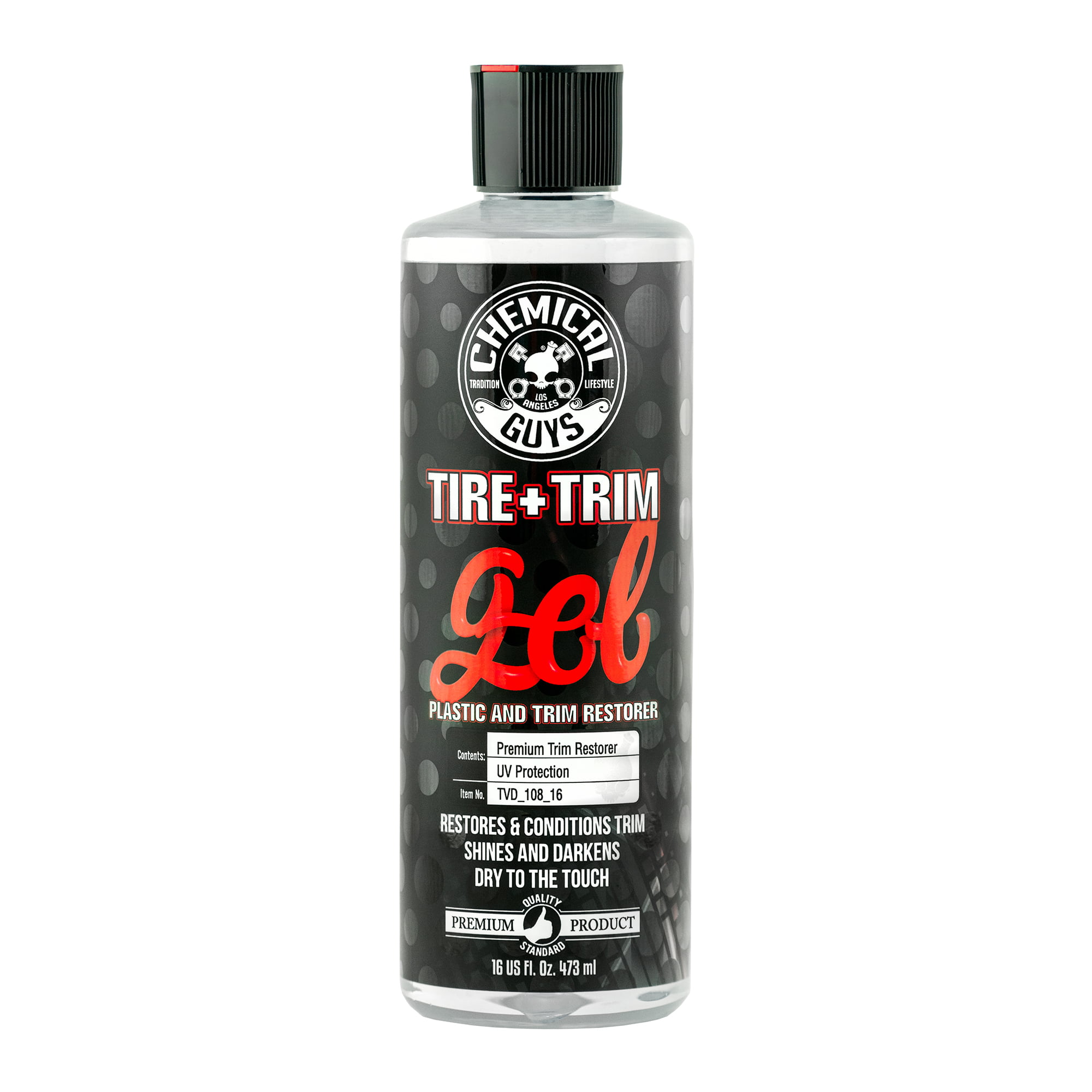 Chemical Guys - Tire + Trim Gel - Plastic, Rubber Restorer- Wet Look Tyre Shine