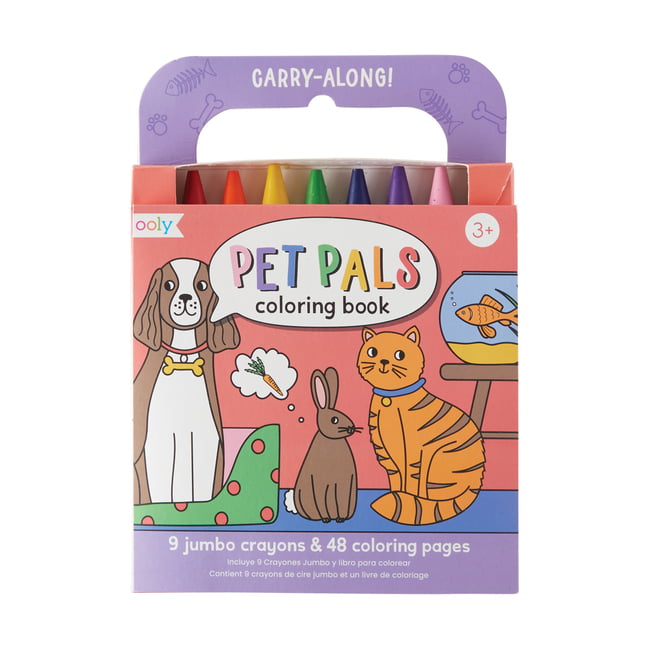 Pet Pals Carry Along Colouring Book