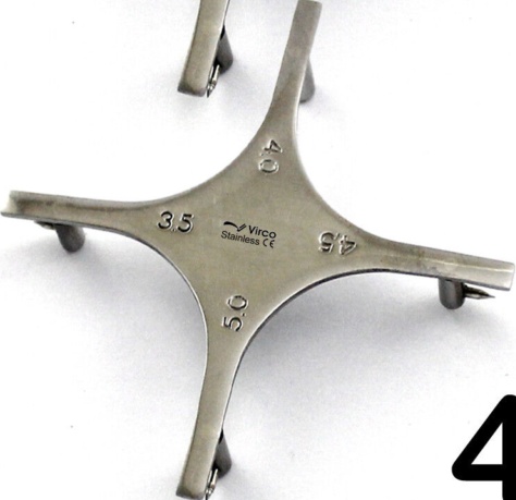 Boone Star Bracket Positioning Incisal Occlusal Tooth Gauge Ortho Dental