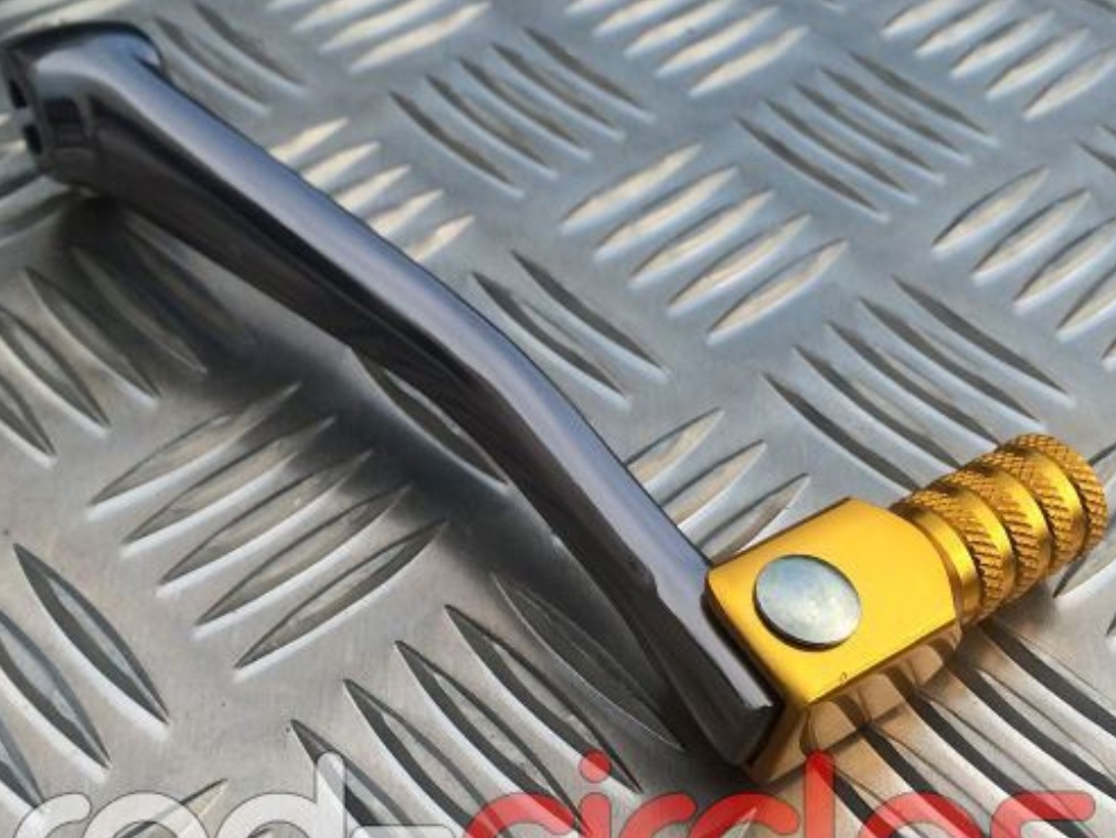 GOLD PIT BIKE FOLDING CNC GEAR LEVER 140cc 150cc 160cc PITBIKE